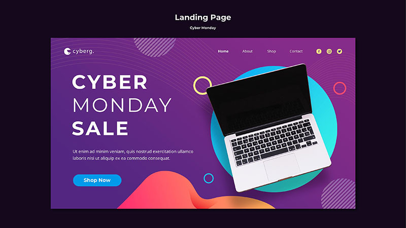 create landing pages